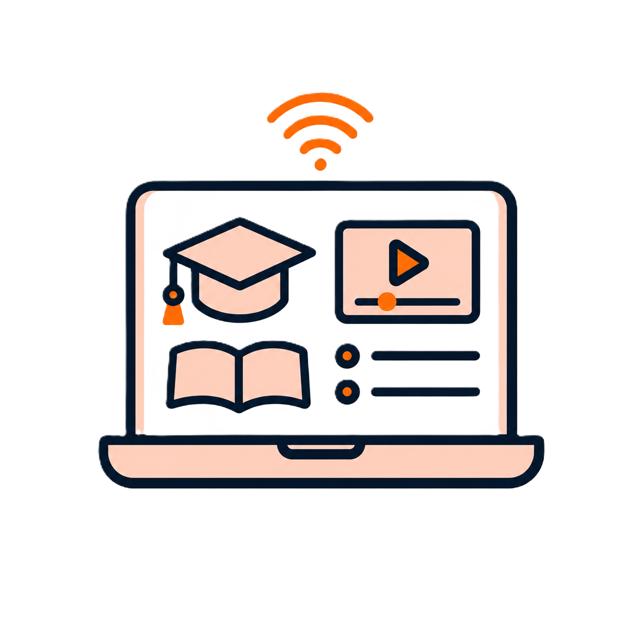 Learning management systems outage icon